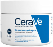 CeraVe Крем для лица и тела Moisturising Cream Увлажняющий для сухой и очень сухой кожи лица и тела, 340 г CeraVe Крем для лица и тела Moisturising Cream Увлажняющий для сухой и очень сухой кожи лица и тела, 340 г